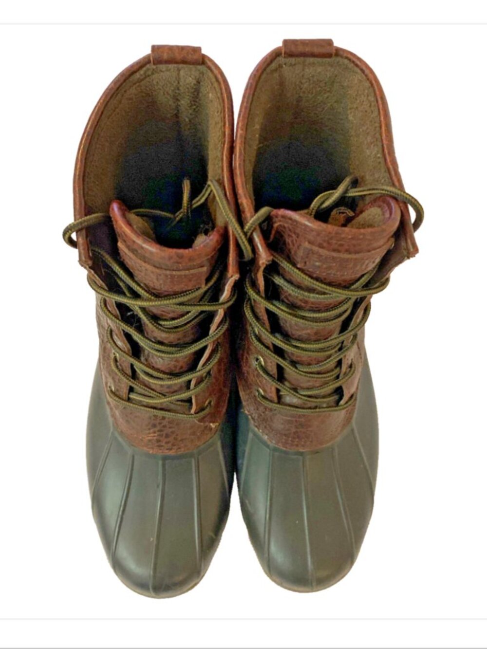 Sperry Top-Sider Men's 11 Duck Boots Amaretto Black 11 Waterproof Preppy Coastal - Picture 10 of 15